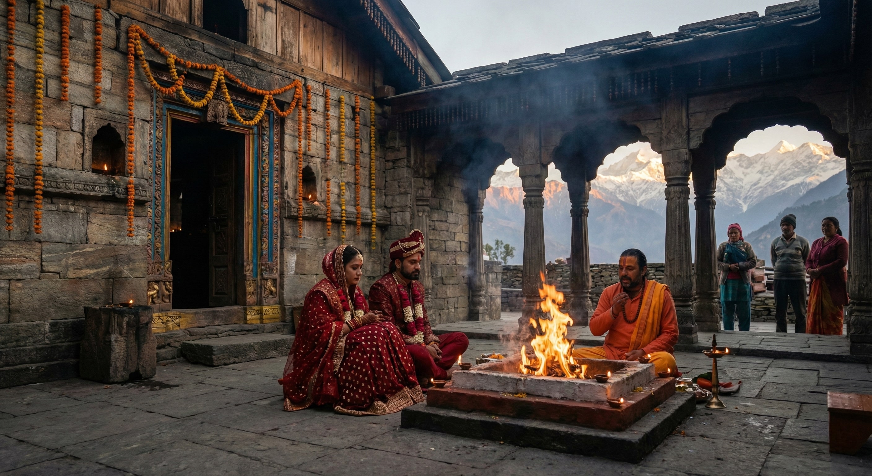 Triyuginarayan Temple Wedding