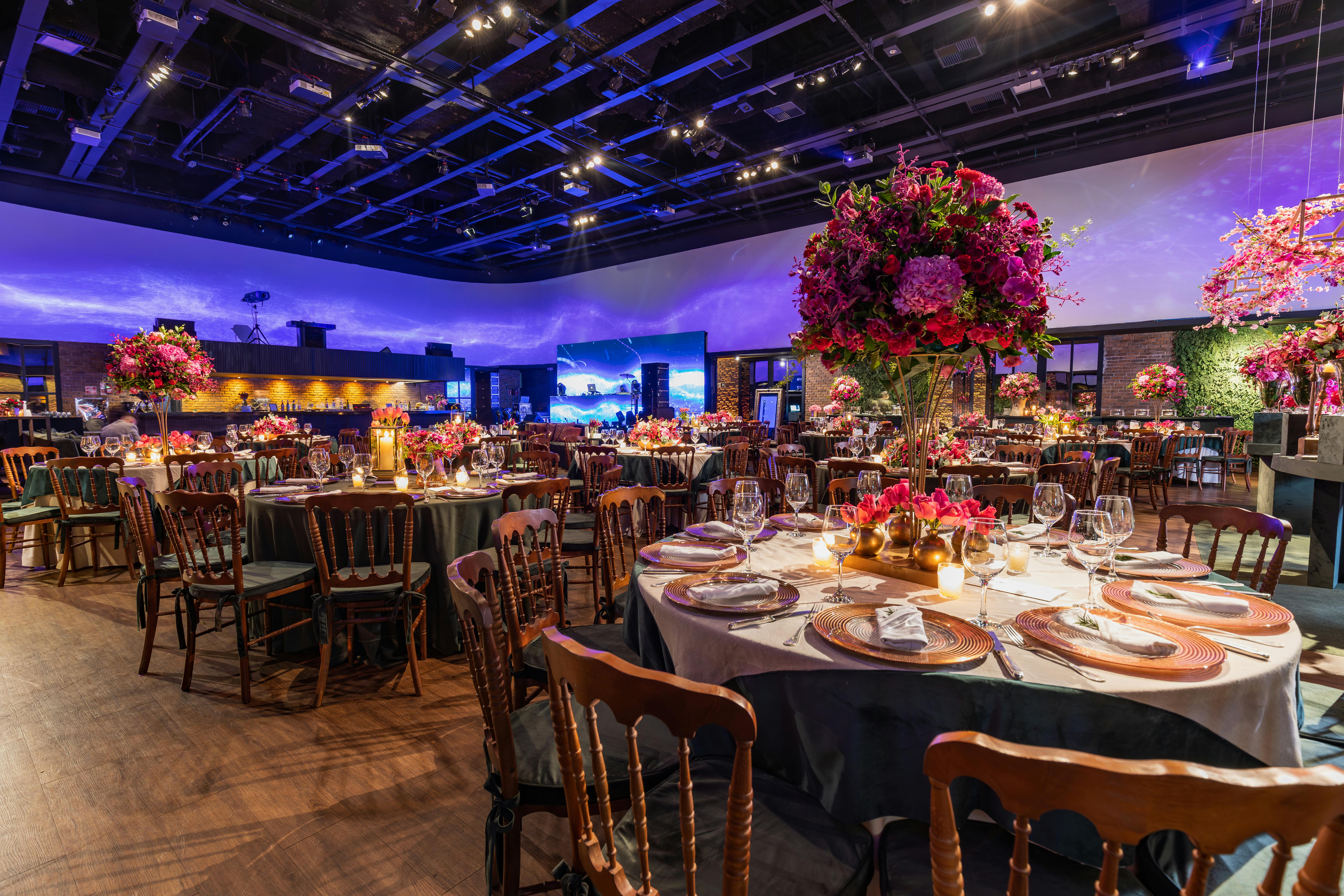 Social gathering decor